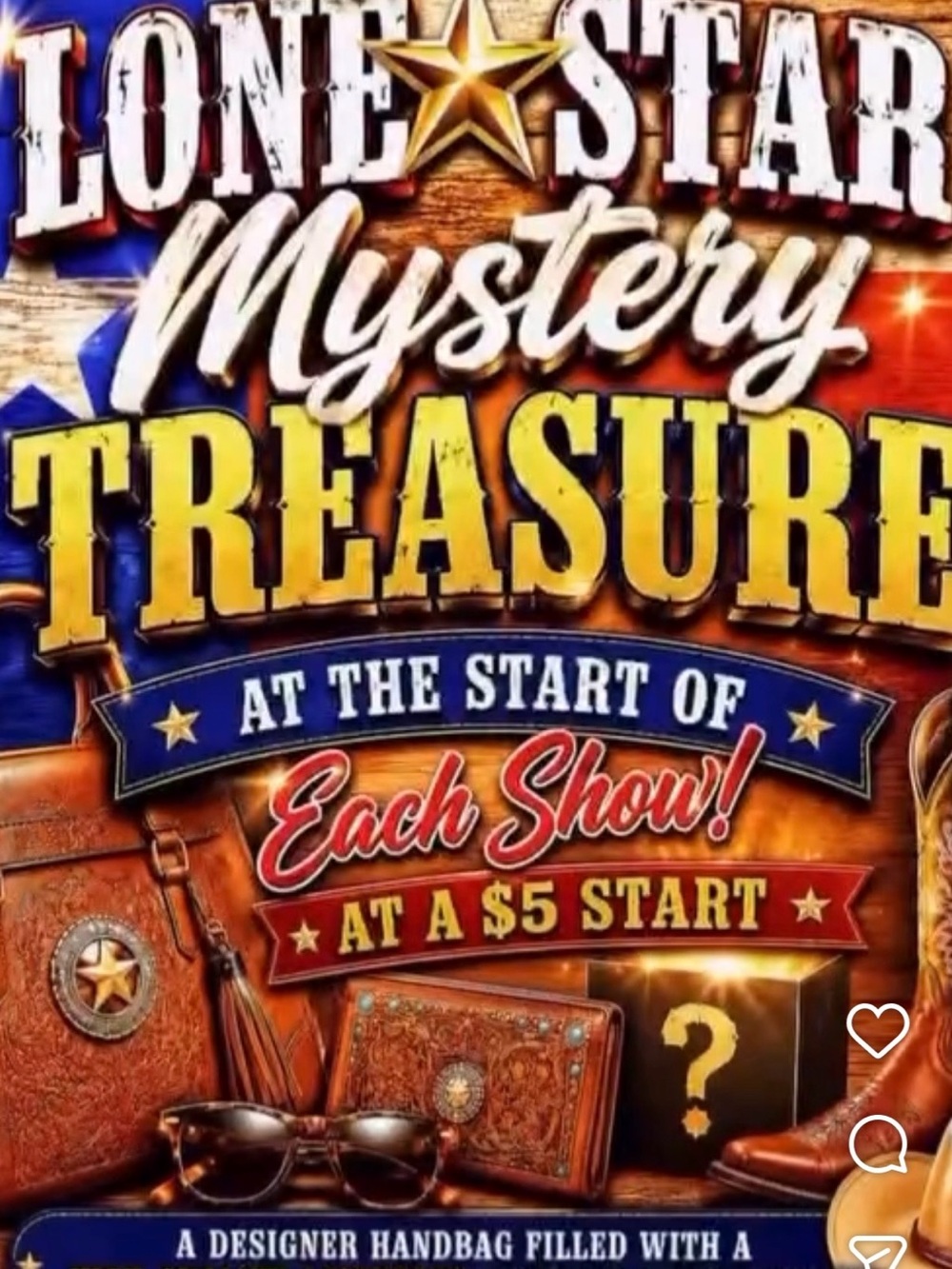 Lone Star Mystery Treasure Listing